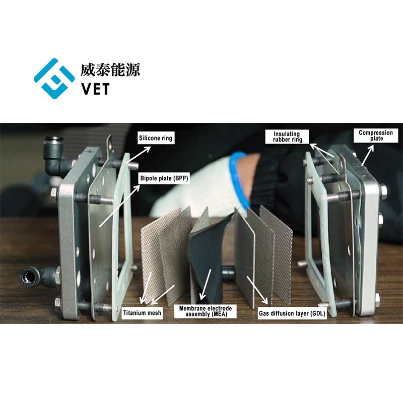 Склад та принцип роботи електролізера PEM Prosement Electrolyzer