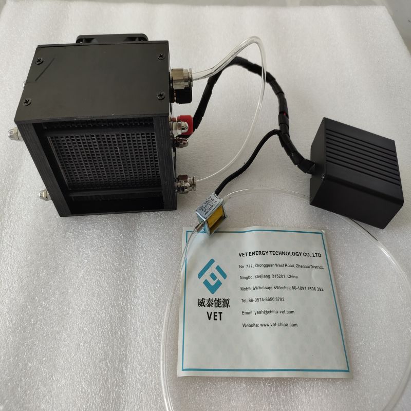 Pemfc 12v водневий паливний елемент для дрона 100w металевий біполярний водневий паливний елемент